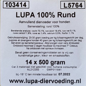 lupa 100% rund