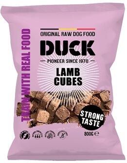 Duck, Cubes Lam, 800 gram