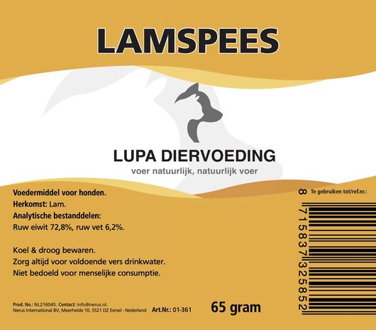 Lamspees 65 gram