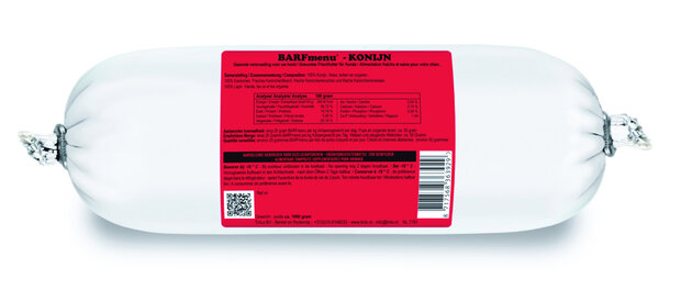 BARFmenu® Kat, Konijn 20x250 gram